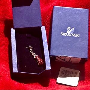 Swarovski 1039573 Red Heart Truth Siam Dress Charm